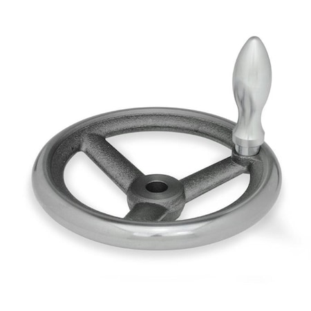 J.W. Winco DIN950-GG-315-B26-D Spoked Handwheel 950-GG-315-B26-D